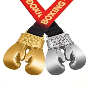 Factory Direct Boxing Competition Medals Custom Fighting Championship Souvenir Medals