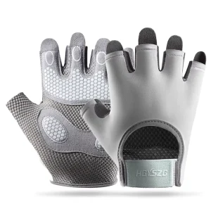 Factory Direct Breathable Padded Wear Resistant Fitness Half Finger Unisex Gym Gloves for Gym Workout