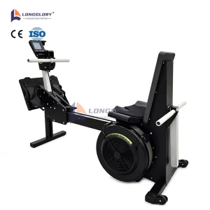 Factory Direct CE Air Rowing Machine with 10-Level Resistance Adjustment