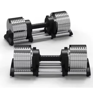 Factory Direct Cast Iron Adjustable Dumbbell Set for Weightlifting and Home Gym