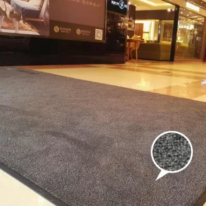Factory Direct Commercial-Grade Custom Microfiber Anti-Slip Stain-Resistant PVC-Backed Machine-Made Mat