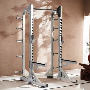 Factory Direct Commercial Gym Comprehensive Strength Training Machine with Half Power Rack