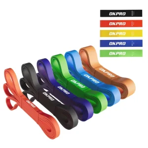 Factory Direct Custom Logo Latex Resistance Band Exercise Set