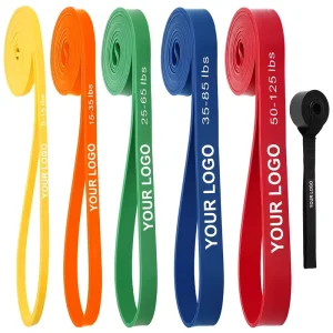 Factory Direct Durable Resistance Bands for Working Out with Door Anchor Pull up Assistance Exercise Elastic Bands