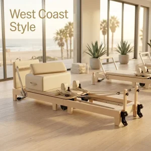 Factory Direct Folding Wood Pilates Reformer Yoga Bed Fitness Equipment