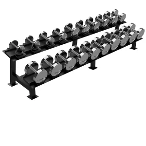 Factory Direct Gym Dumbbell Set 50kg Stainless Steel for Weight Training