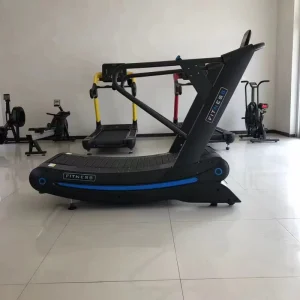 Factory Direct Gym Fitness Self Generating Running Machine Air Runner Unpowered Curved Treadmill