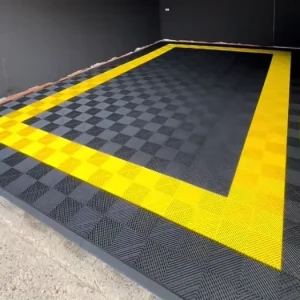 Factory Direct Heavy Duty PP Interlocking Garage Floor Tiles Modular Flooring for Commercial Workshops & Garages
