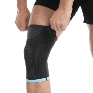 Factory Direct High Elastic Breathable Compression Knee Sleeve for Fitness Hiking Cycling