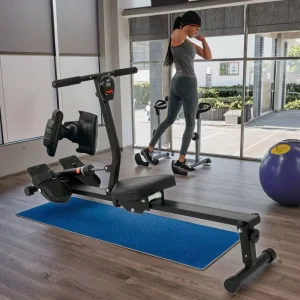 Factory Direct Home Fitness Equipment Hydraulic Cylinder Rowing Machine with Mute Backrest