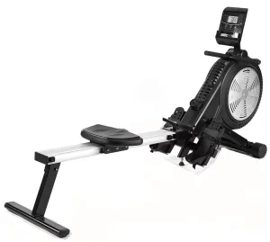 Factory Direct Home Foldable Magnetic Wind Rowing Machine with Water and Fan Resistance