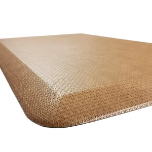 Factory Direct Industrial Thick Anti-Fatigue Mat 100% PU Leather Waterproof Slip-Resistant Kitchen Mat