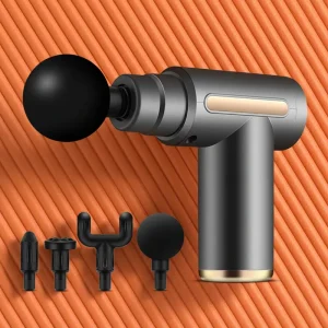 Factory Direct KH-720 6-Speed Percussion Massage Gun Fascia Device for Athletes Post-Workout Recovery Use