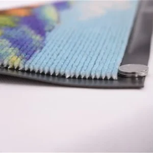 Factory Direct Loop-Pile Printed Anti-Slip Waterproof Outdoor Floor Mat