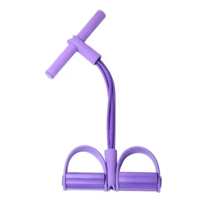Factory Direct Multi-Function Foot Pedal Resistance Trainer, Thermoplastic Elastomer Exercise Band