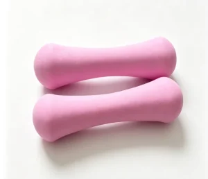 Factory Direct Neoprene-Coated 1.5kg Bone-Shaped Dumbbell Pair