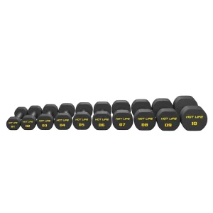 Factory Direct OEM Commercial Round TPU Dumbbell Set