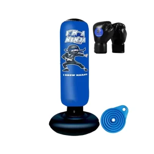 Factory Direct PVC Base Heavy Duty Hanging Pedestal Punching Bag with Sand or Water Filling
