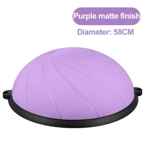 Factory Direct PVC Half Balance Ball Core Trainer for Home Yoga Studio Use with Pull Cord