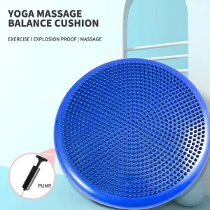 Factory-Direct PVC Yoga Balance Massage Cushion for Pilates Studios and Fitness Centers
