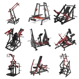 Factory Direct Plate-Loaded Commercial Gym Strength Training Machine Set High-Strength Steel