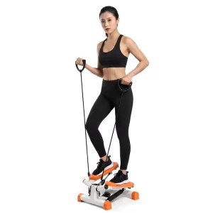 Factory Direct Portable Silent Metal Step Platform 330 Lbs Capacity for Indoor Cardio