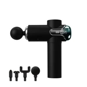 Factory Direct Rechargeable Aluminum Alloy Deep Tissue Myofascial Massage Gun with Brushless Motor