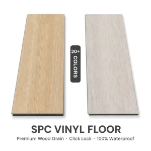 Factory Direct SPC Rigid Core Flooring, Eco Friendly Vinyl Plank Flooring for Living Room, High Density