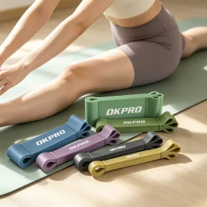 Factory Direct Sale Workout Latex Gym Fitness Resistance Bands Exercise Bands Set