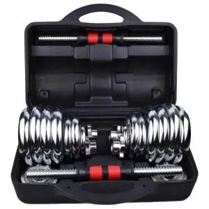 Factory Direct Sales of High Quality Adjustable Dumbbell Set Dumbbell Barbell 3 in 1 30 KG 50KG Dumbbell Training Equipment