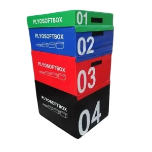 Factory Direct Soft PU Leather Foam 3-in-1 Plyometric Jump Box Set