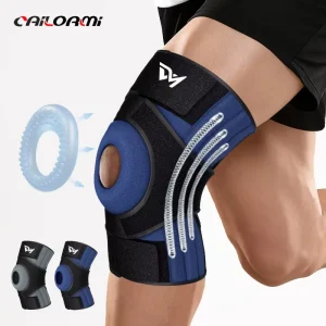 Factory Direct Sports Compression Breathable Knee Brace Elastic Support Pads Protector for Injuries Arthritis Joint Relief