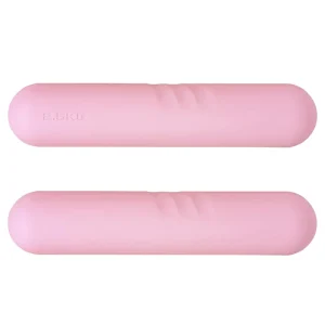 Factory Direct Supply Anti-Slip Yoga Pilates Silicone Dumbbell Bar with Hand Pattern