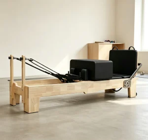 Factory Direct Supply Commercial Grade Oak Wood Adjustable Portable Pilates Reformer