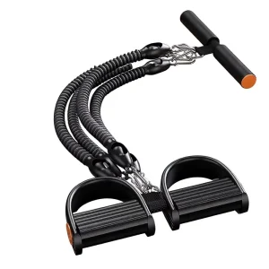 Factory Direct Supply Latex Pedal Resistance Trainer Four Strand Break Resistant Pull Rope Leg & Core Workouts Sit Ups Home Use