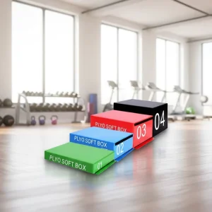 Factory Direct Supply PVC 4-in-1 Indoor Gym Plyometric Jump Box for Commercial Use