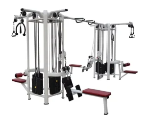 Factory Direct Supply Steel 8-Station Commercial Gym Equipment with 10-Year Warranty ISO9001 Certified