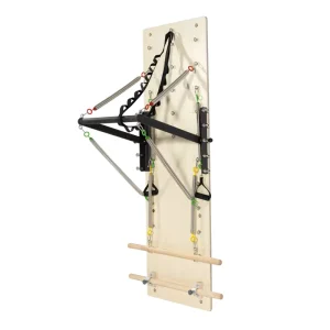 Factory Direct Supply Wall Mounted Pilates Equipment for Yoga Studios and Rehabilitation, Maple and Oak