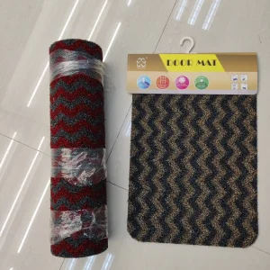 Factory Direct Supply Wave Pattern Indoor Outdoor Floor Mat PP Grass Mat Roll Anti-Slip Welcome Doormat