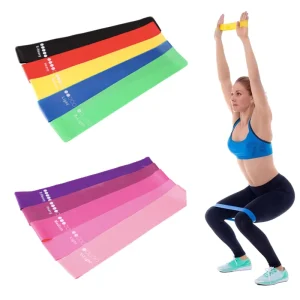 Factory Direct TPE Fitness Resistance Bands for Sprinting and Strength Training