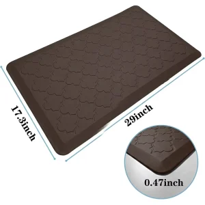 Factory Direct Woven Non-Slip Thick Kitchen Entry Floor Mat, Modern Simplicity Style, Solid