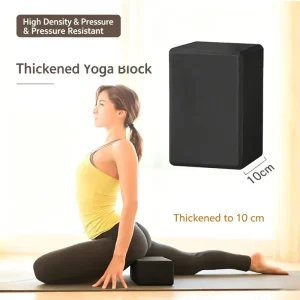 Factory Eco Friendly EVA Foam 250g Heavy Duty 10cm Thickened Yoga Blocks Colorful Non Slip for Gym Yoga Pilates