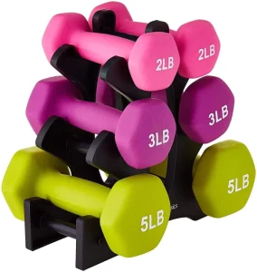 Factory Eco-Friendly Vinyl Dumbbell Set