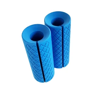 Factory Fitness Training Weightlifting Non-Slip Thick Silicone Barbell Grips with Custom Logo