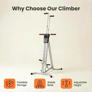 Factory Foldable Indoor Stair Climber Exercise Machine for Home Use