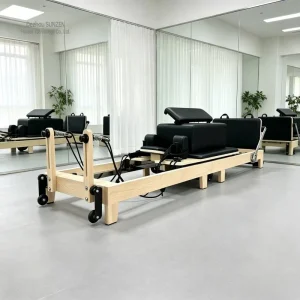 Factory Foldable Portable Pilates Reformer Bed for Home Gym Use