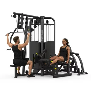 Factory Gym Multi-Functional Machine 4-Person Multi-Station Strength Training Equipment for Bodybuilding