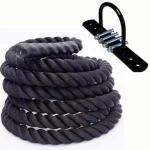 Factory Heavy Duty Nylon Fitness Battle Training Rope 3kg for Commercial Use Custom Colors & Logo