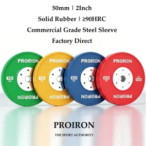 Factory Heavy-Duty Weightlifting Home Gym Color Competition Bumper Plates