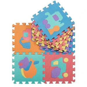 Factory High-Density EVA Foam Cushioned Exercise Training Puzzle Play Mat, Washable Reversible Home Floor Mat